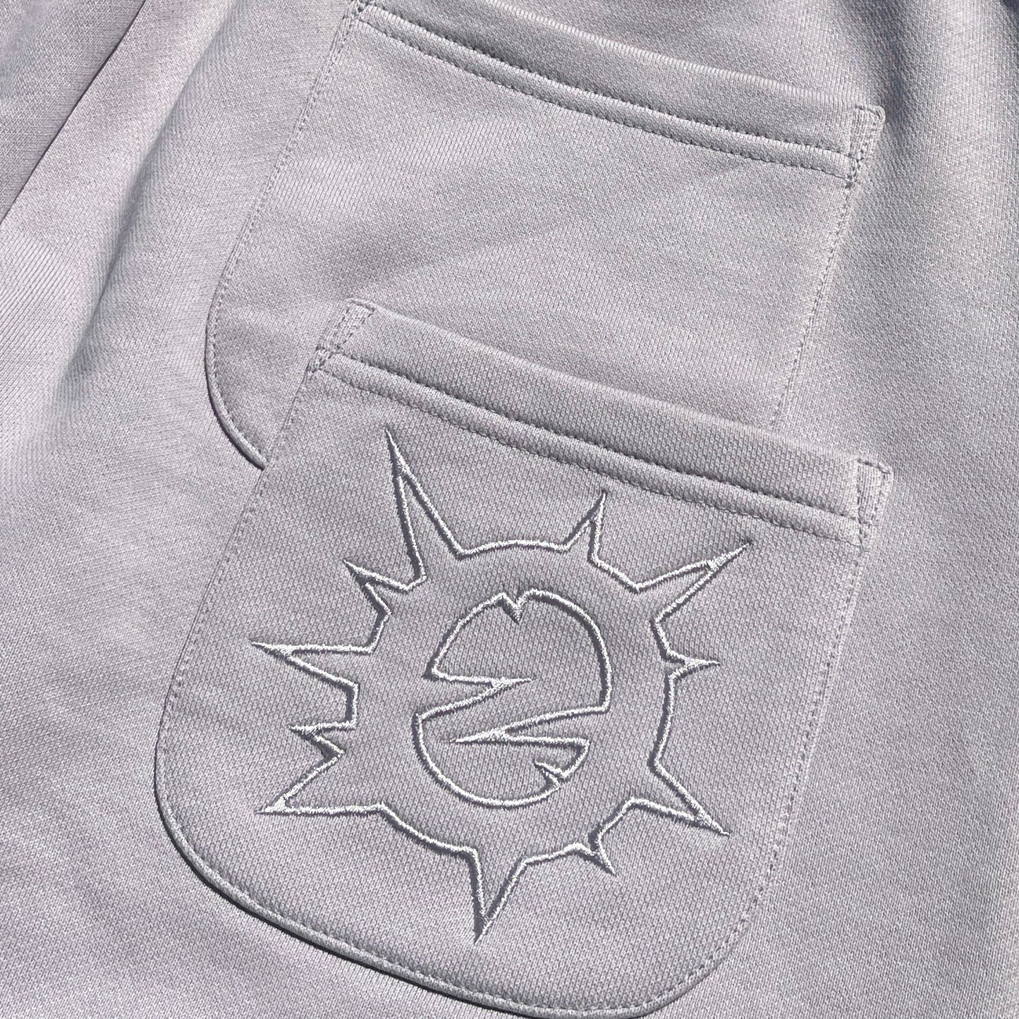 DOUBLE-WAISTED SHORTS REALTREE GRAY