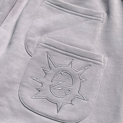 DOUBLE-WAISTED SHORTS REALTREE GRAY