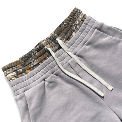DOUBLE-WAISTED SHORTS REALTREE GRAY